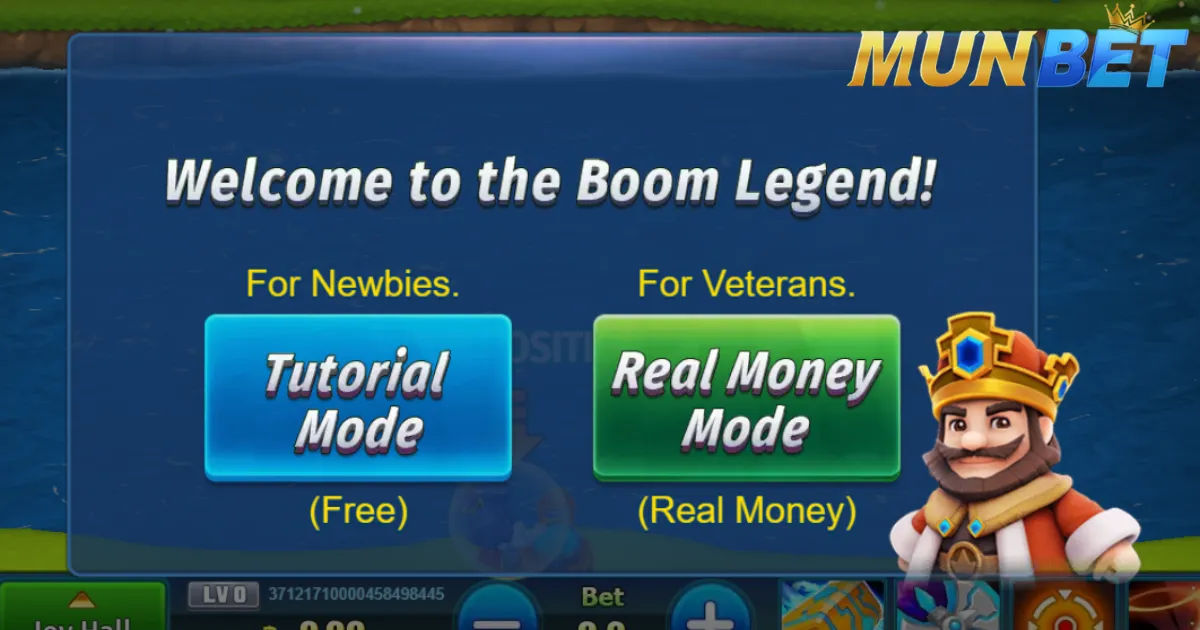 ข้อกำหนดเมื่อเข้าร่วมเกม Boom Legend ที่ Munbet