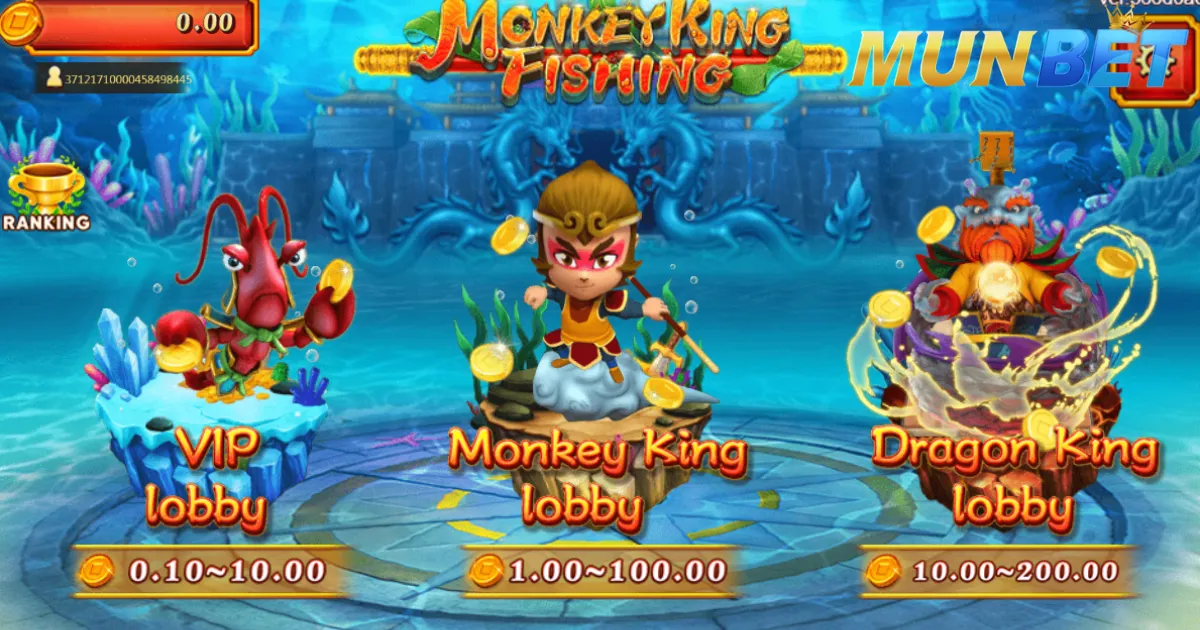 กฎการชนะรางวัลใน Monkey King Fishing Munbet